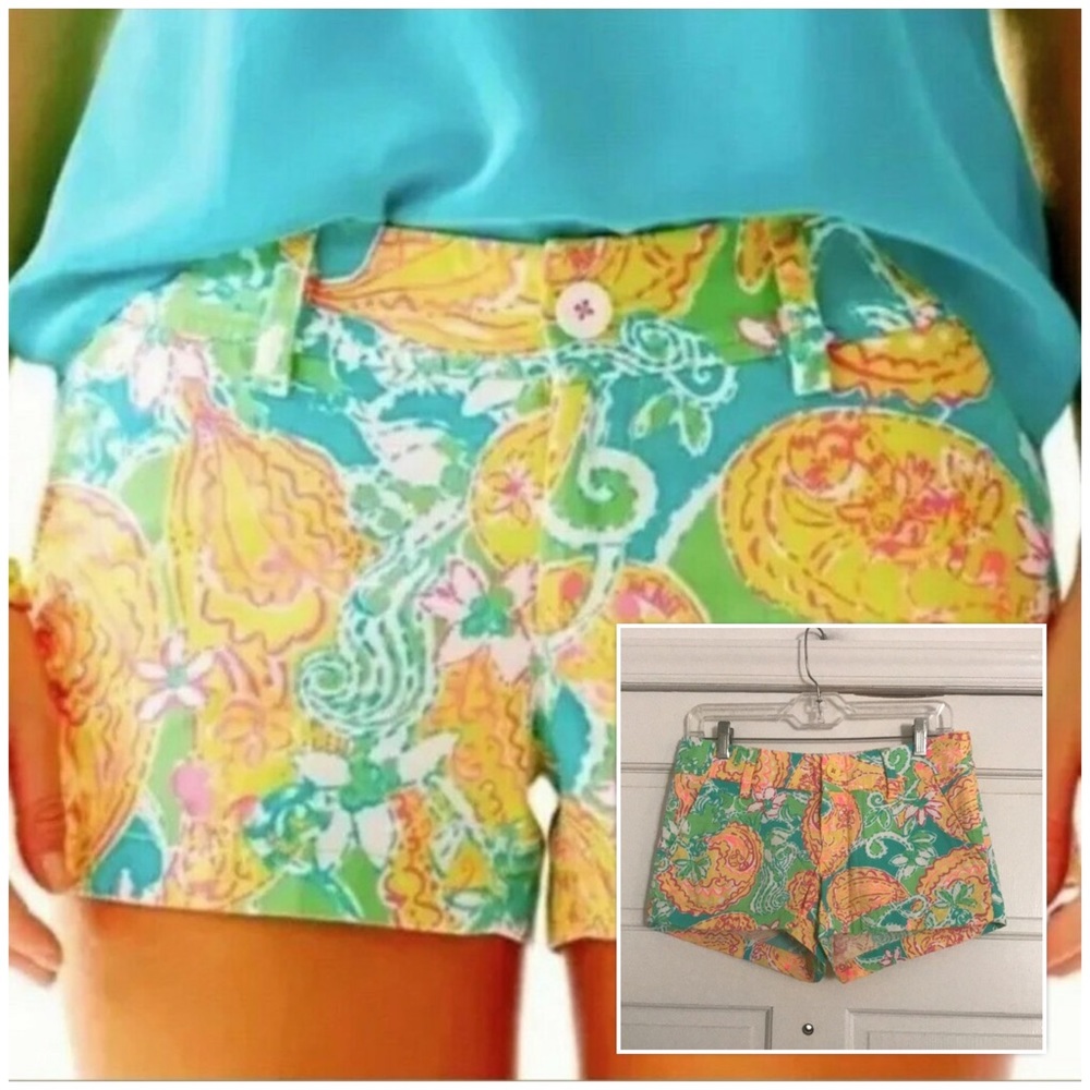 LILLY PULITZER Pop Goes the Lemur WALSH SHORTS